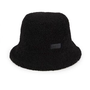 NWT UGG Black Faux Fur Sherpa Bucket Hat